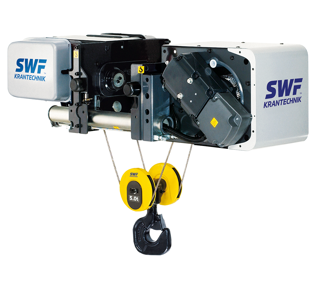 SWF Krantechnik NOVA Silverline electric wire rope hoist